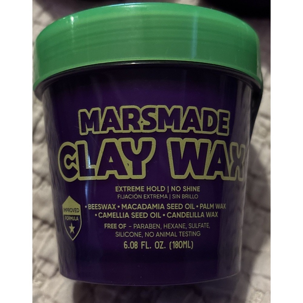 Marsmade - Clay Wax - Extreme Hold No Shine - 6.08oz